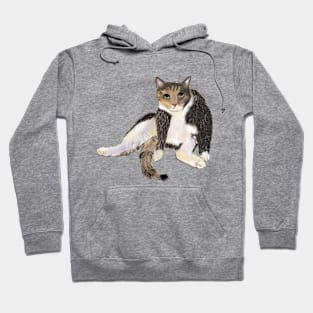 Grumpy Tabby Cat Hoodie